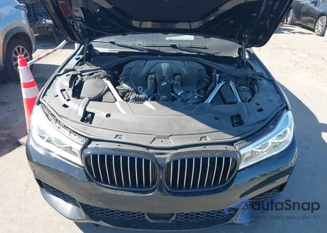 2019 BMW 750I xDrive из США, поврежденный, VIN WBA7F2C51KB239352